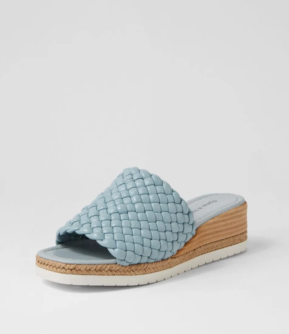 Women DJANGO & JULIETTE Espadrilles<Idalis Denim Leather Sandals