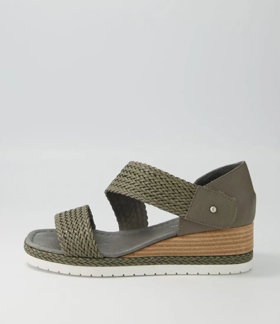 Women DJANGO & JULIETTE Espadrilles<Ide Smoke Weave Leather Espadrilles