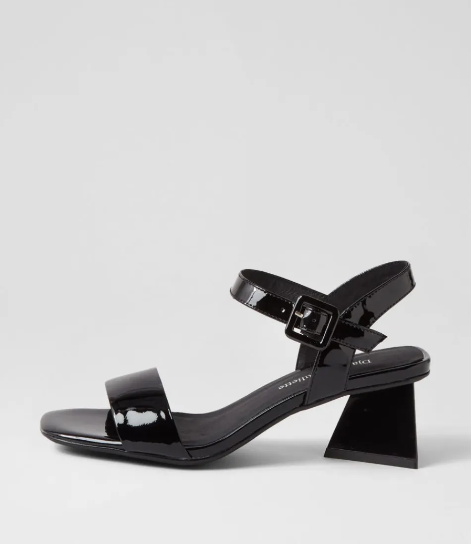 Women DJANGO & JULIETTE Heels<Incha Black Patent Leather Sandals