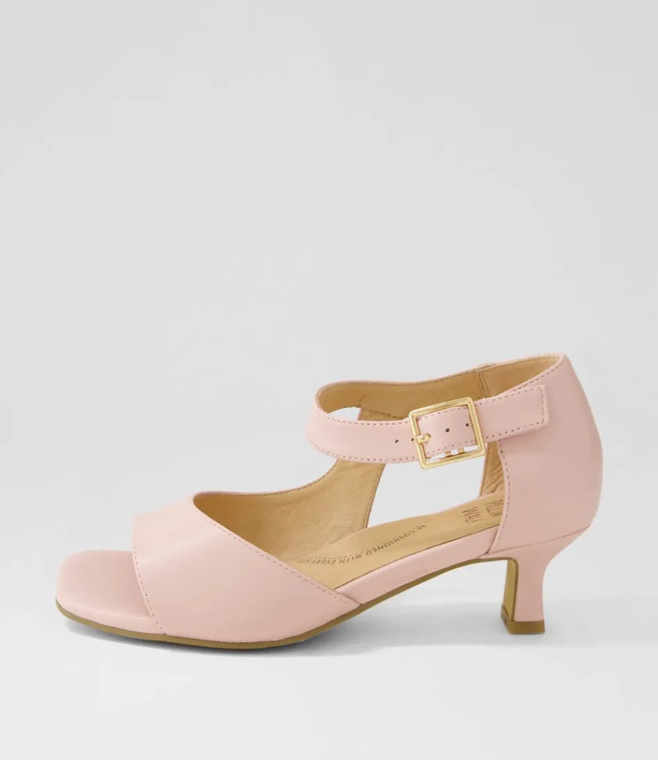 Women ZIERA Heels<Irunn Xw Rose Leather Sandals