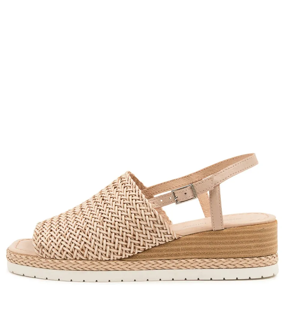 Women DJANGO & JULIETTE Espadrilles<Issah Nude Weave-Leather