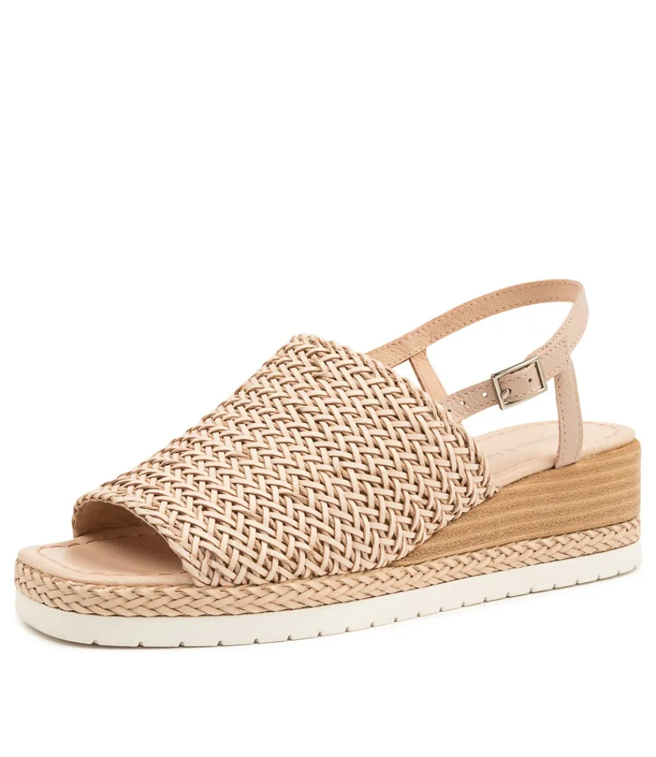 Women DJANGO & JULIETTE Espadrilles<Issah Nude Weave-Leather