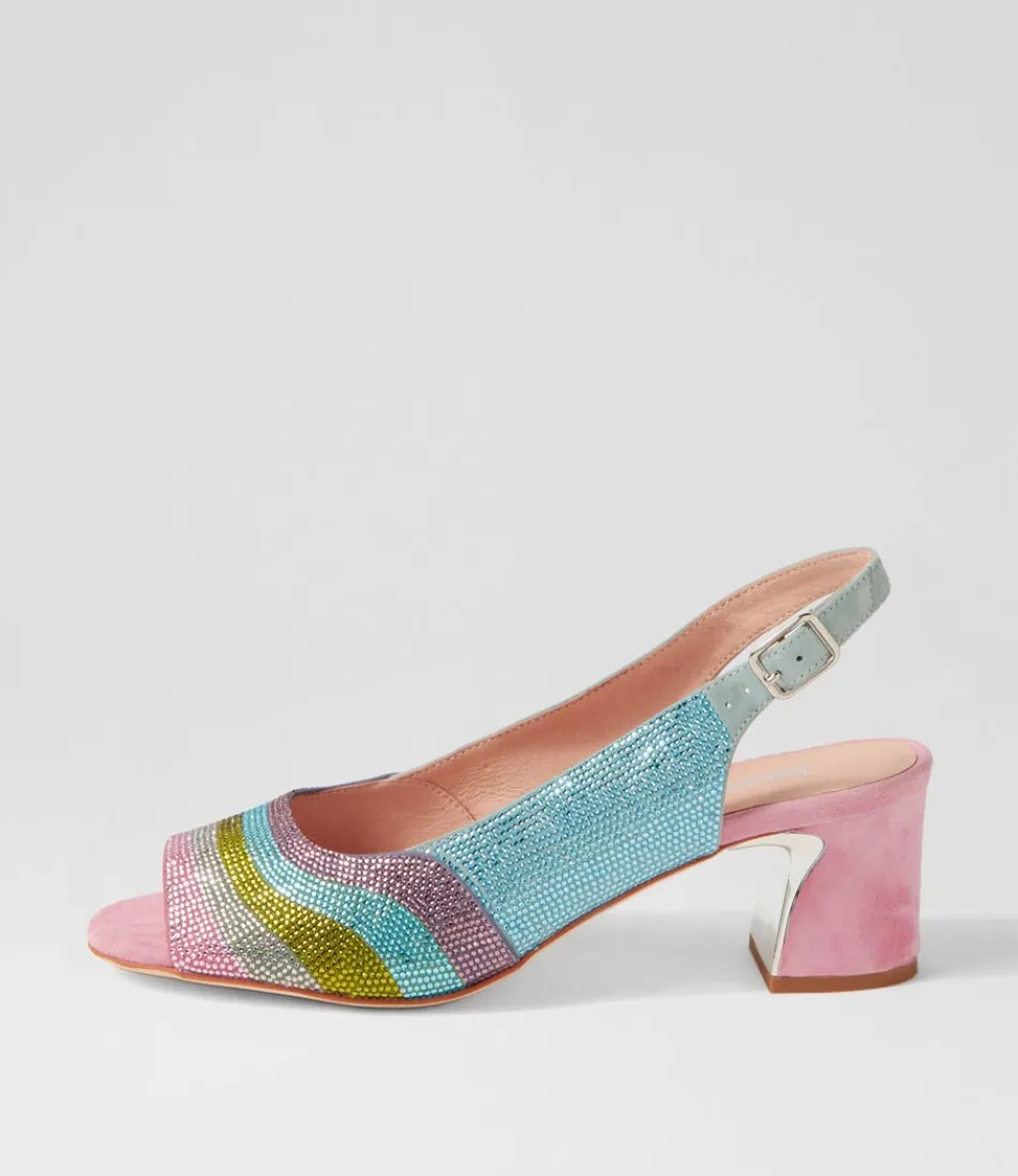 Women DJANGO & JULIETTE Heels<Jeddar Pastel Multi Sandals