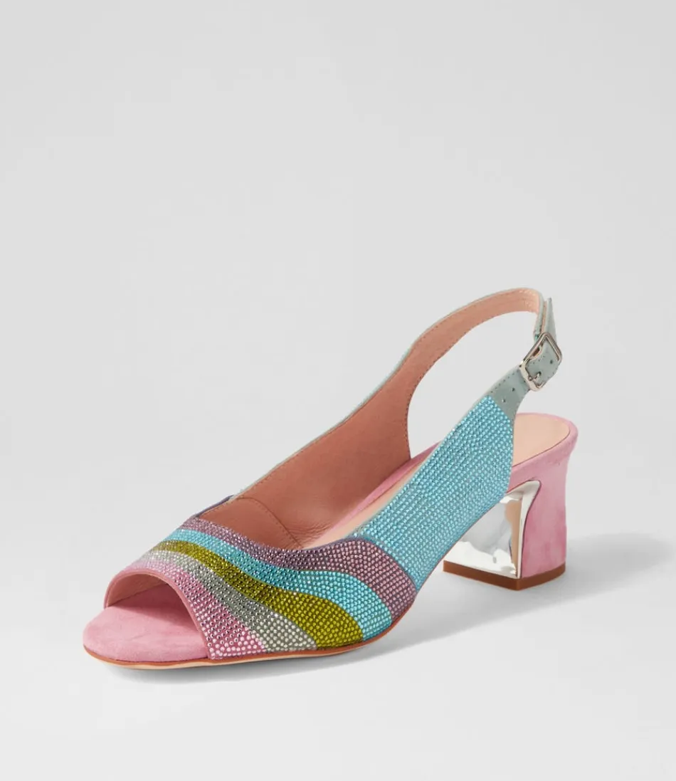 Women DJANGO & JULIETTE Heels<Jeddar Pastel Multi Sandals