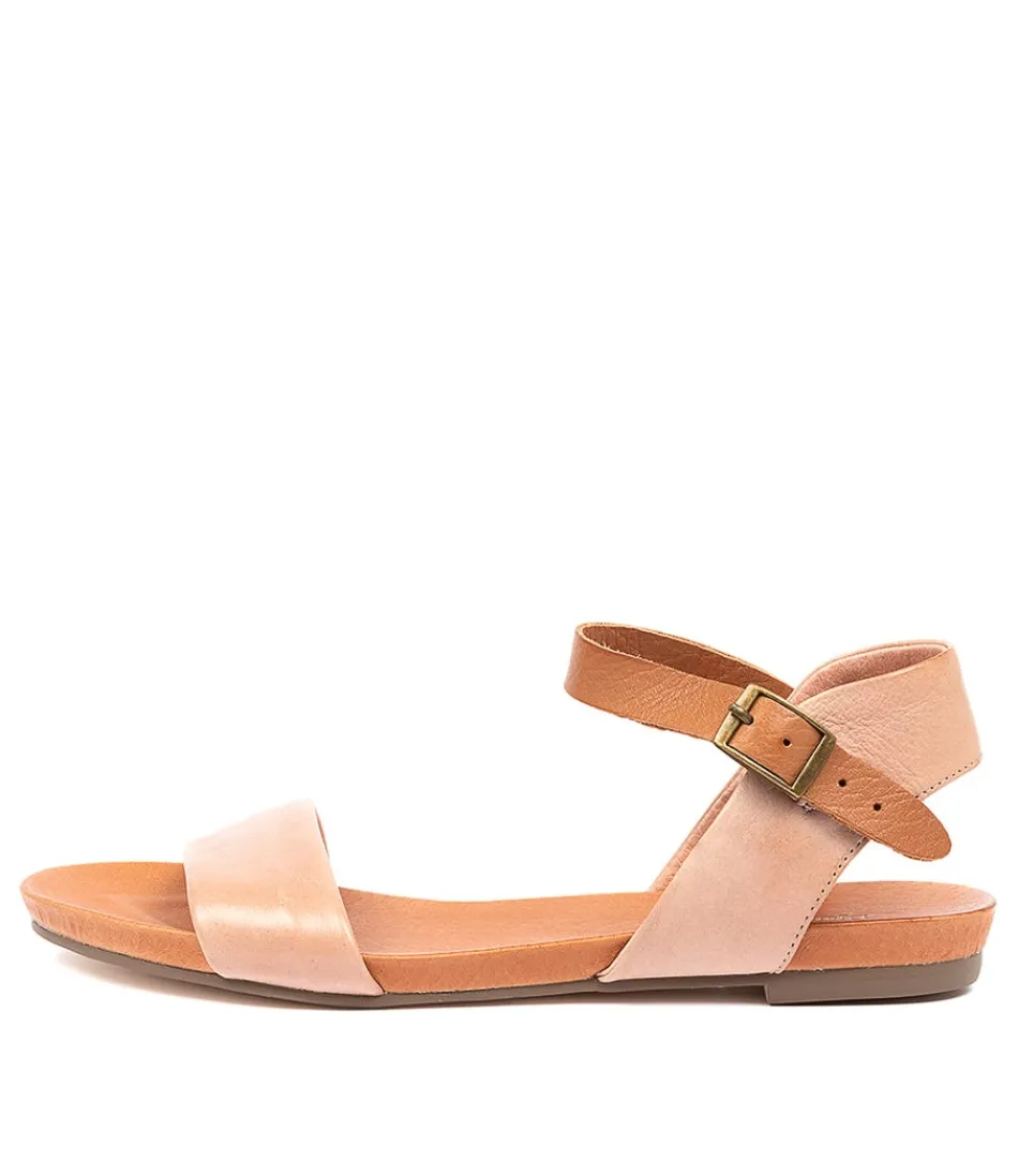 Women DJANGO & JULIETTE Flats<Jinnit Rose-Tan Leather