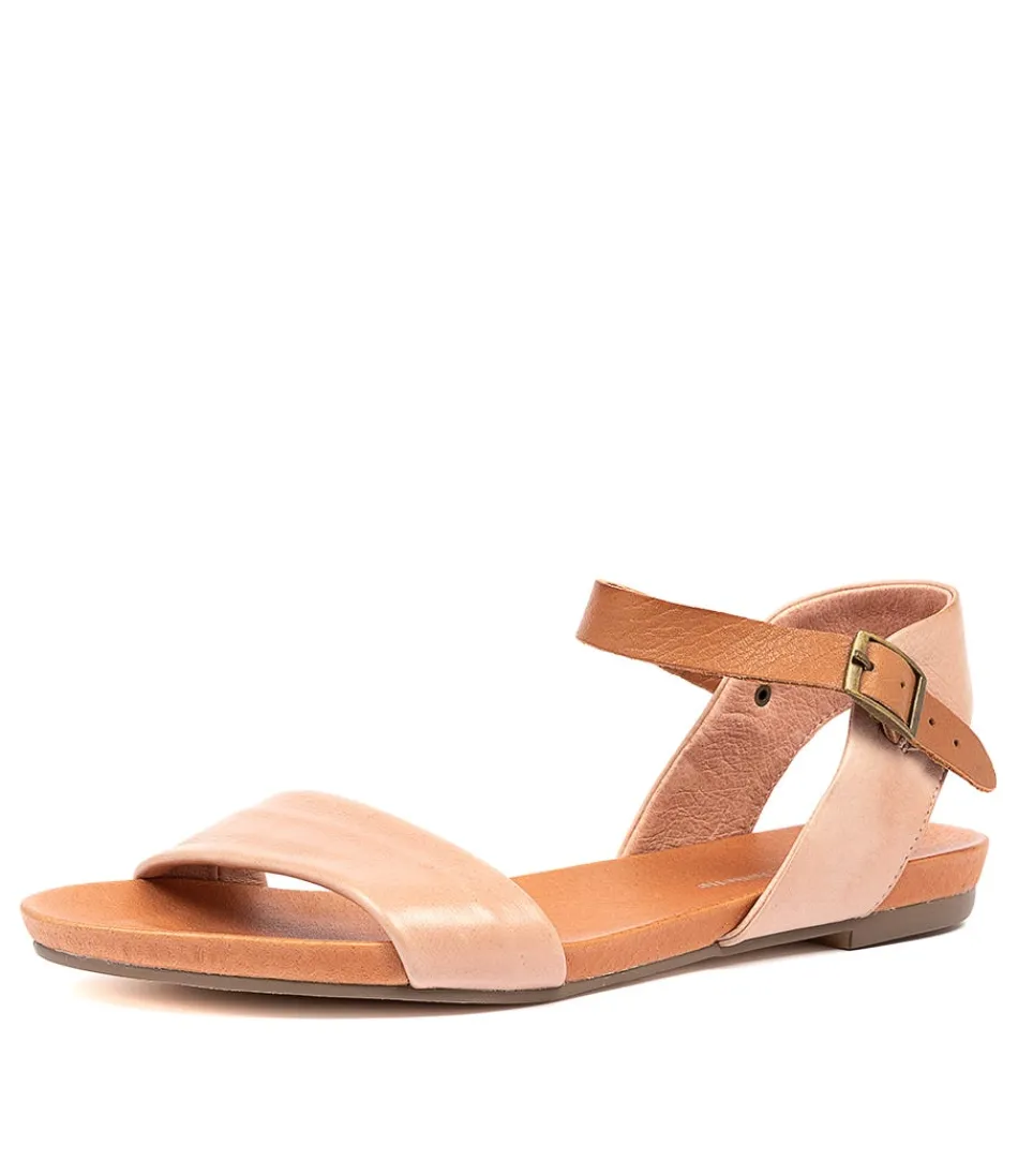 Women DJANGO & JULIETTE Flats<Jinnit Rose-Tan Leather