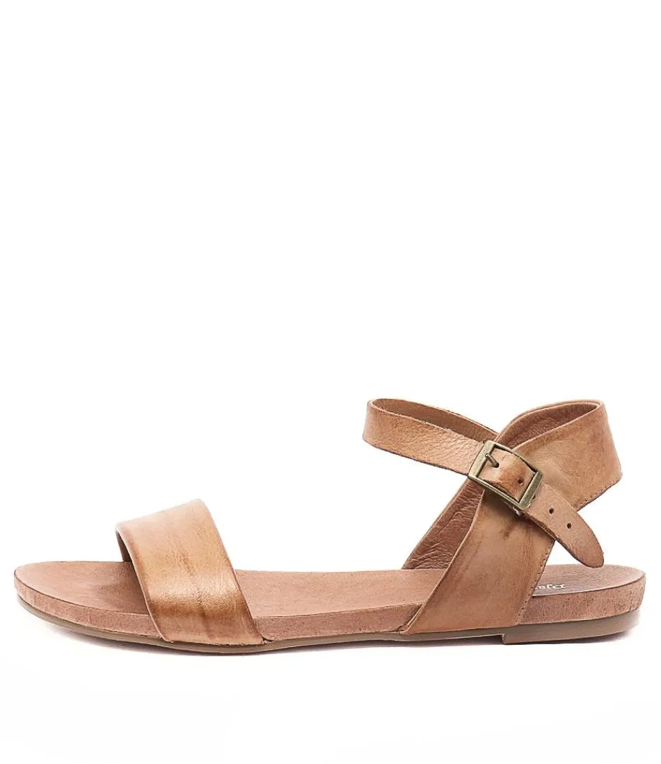 Women DJANGO & JULIETTE Flats<Jinnit Tan Leather