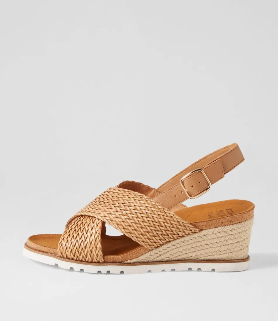 Women ZIERA Espadrilles<Kaeme W Biscuit Weave Leather Sandals