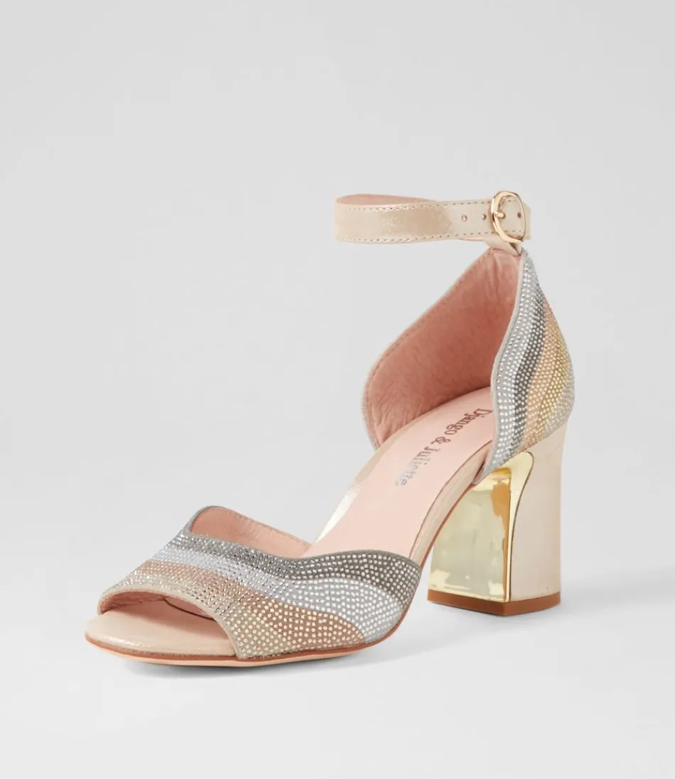 Women DJANGO & JULIETTE Heels<Kalino Metallic Multi Sandals