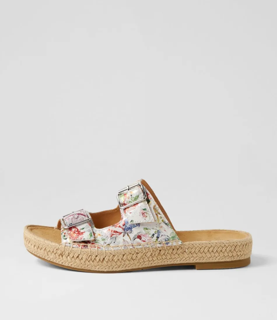 Women ZIERA Espadrilles<Kapila W Wild Flower Leather Espadrilles