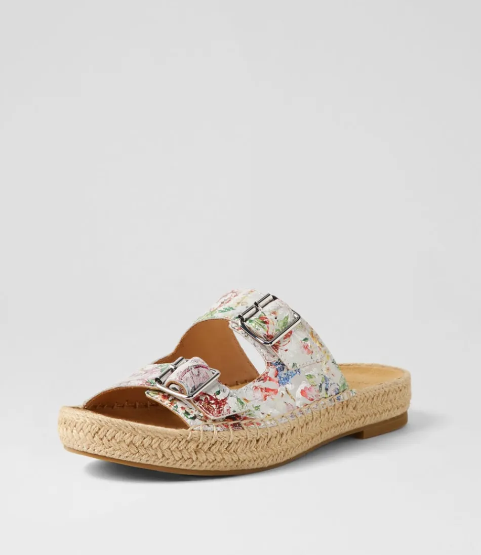 Women ZIERA Espadrilles<Kapila W Wild Flower Leather Espadrilles