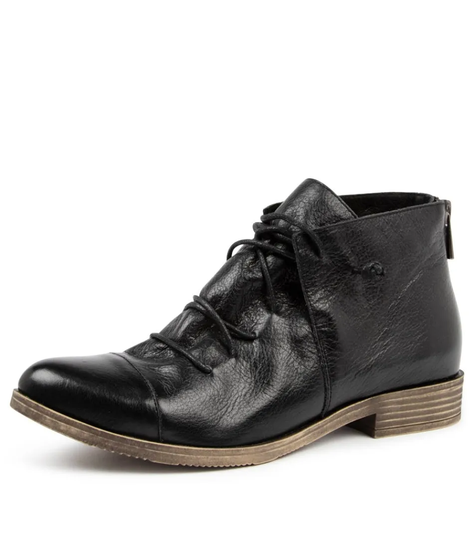 Women DJANGO & JULIETTE Boots<Kayley Black Leather