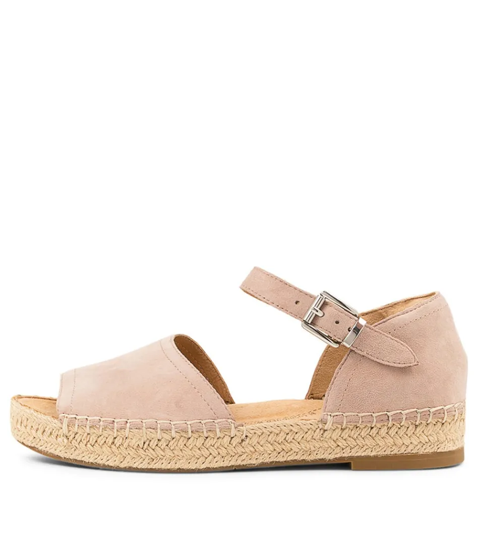 Women ZIERA Espadrilles<Kaylie W Taupe Suede