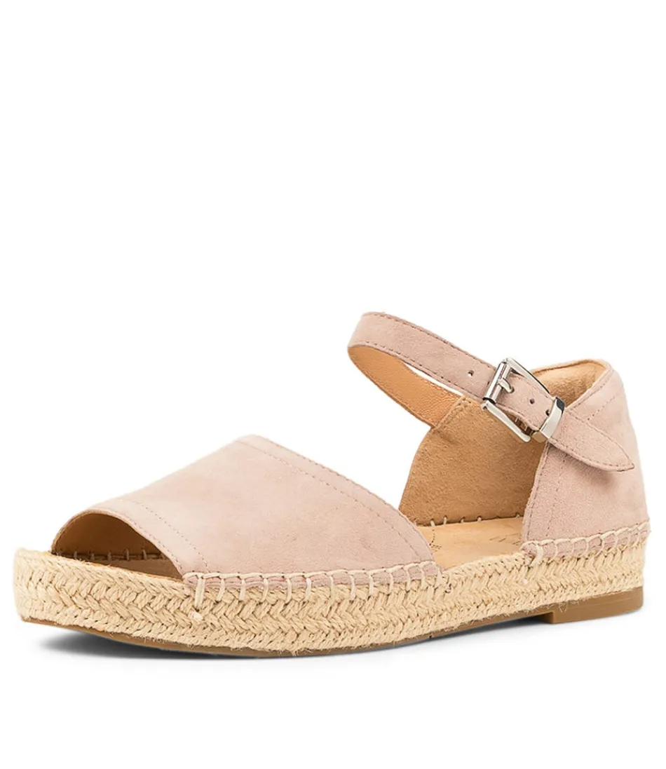 Women ZIERA Espadrilles<Kaylie W Taupe Suede