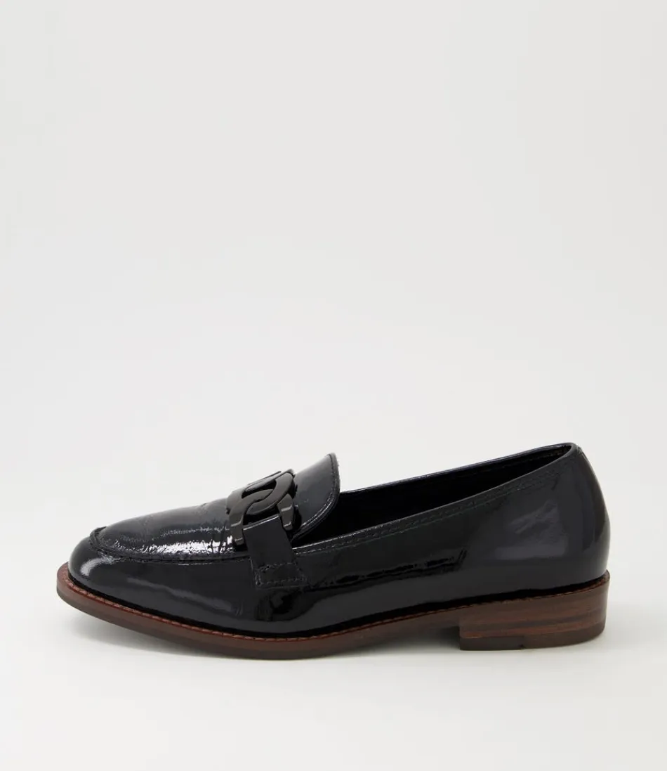 Women ARA Comfort<Kent Trot Schwarz Leather Brogues