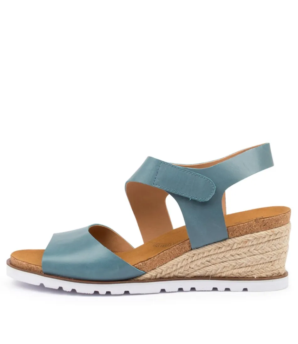 Women ZIERA Espadrilles<Khaza W Blue Leather