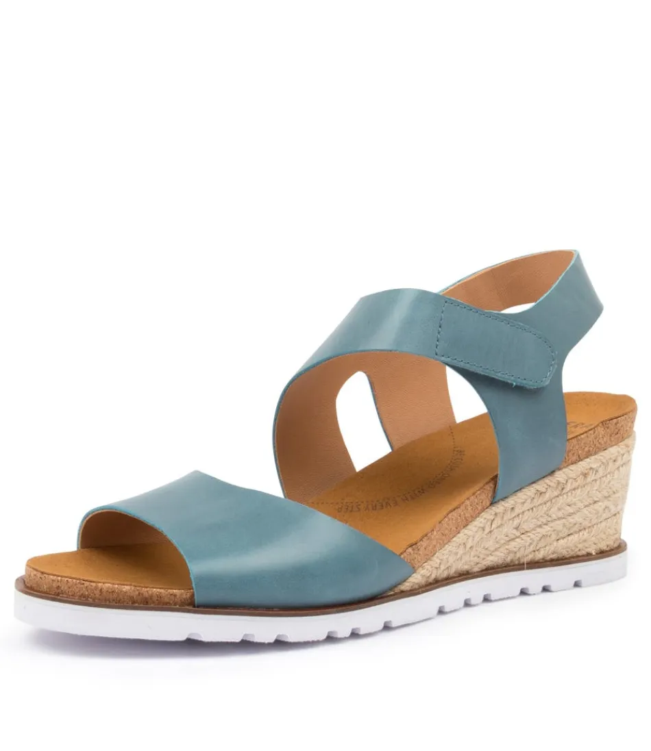 Women ZIERA Espadrilles<Khaza W Blue Leather