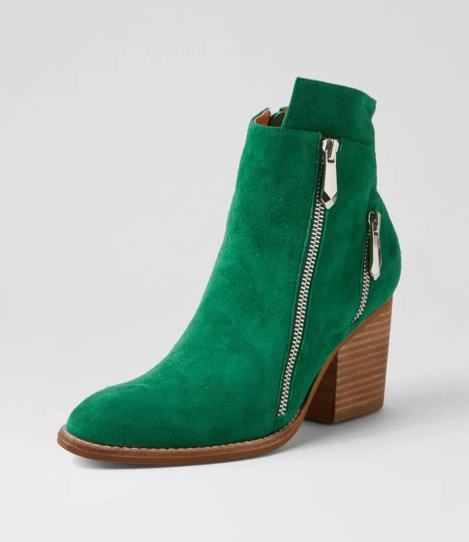 Women DJANGO & JULIETTE Boots<Klues New Emerald Suede Ankle Boots