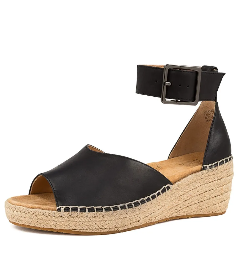 Women ZIERA Espadrilles<Koen Xw Black Leather