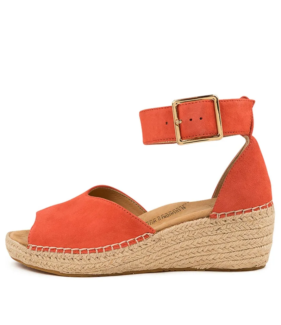 Women ZIERA Espadrilles<Koen Xw Orange Suede