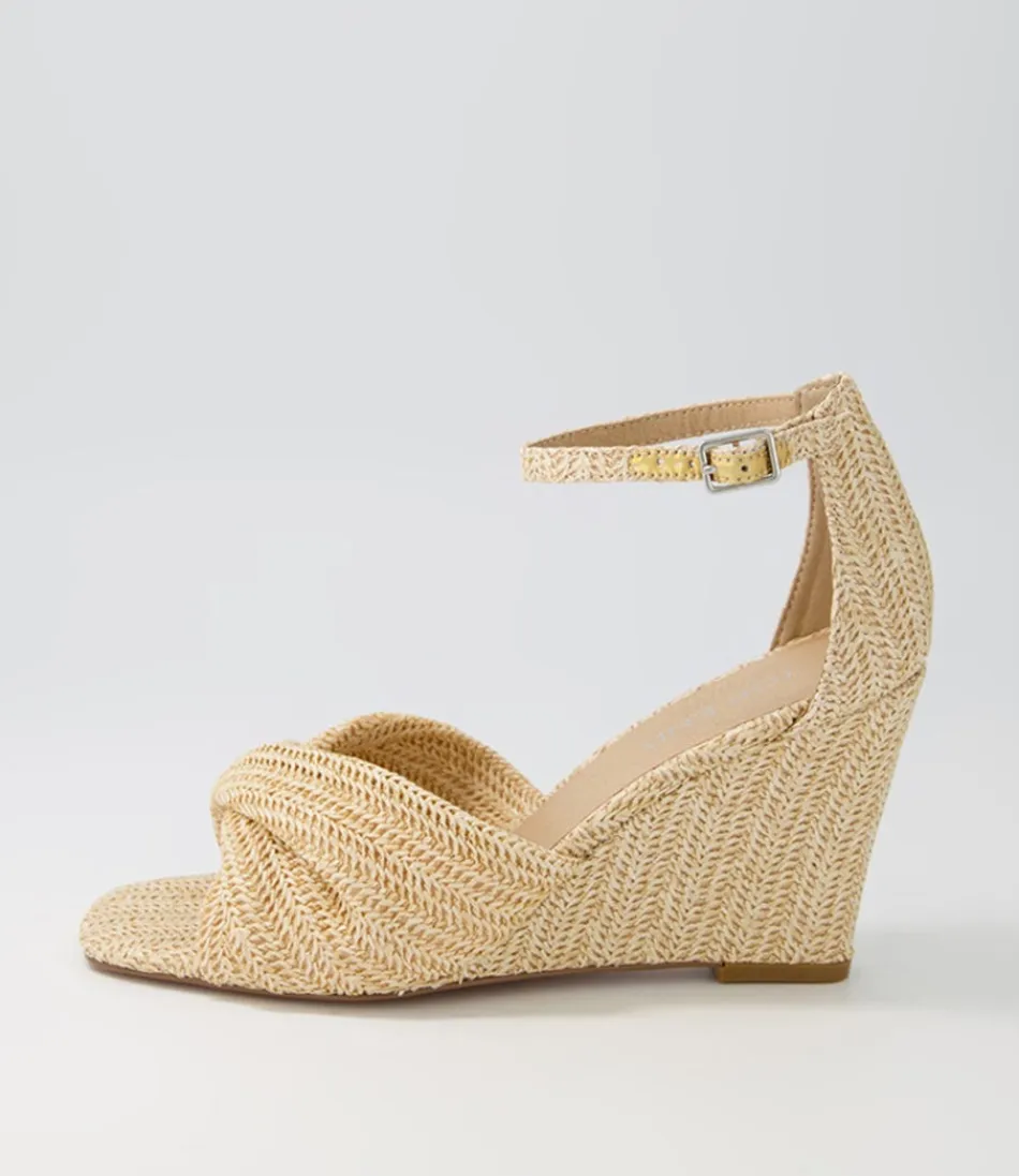 Women TOP END Espadrilles<Kotio Ivory Syn Raffia Espadrilles