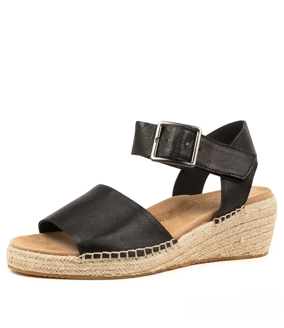 Women ZIERA Espadrilles<Kraig Xw Black Leather