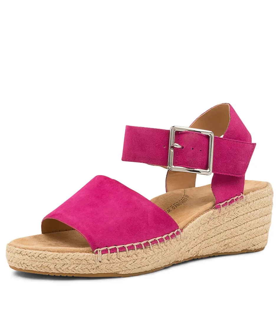 Women ZIERA Espadrilles<Kraig Xw Fuchsia Suede