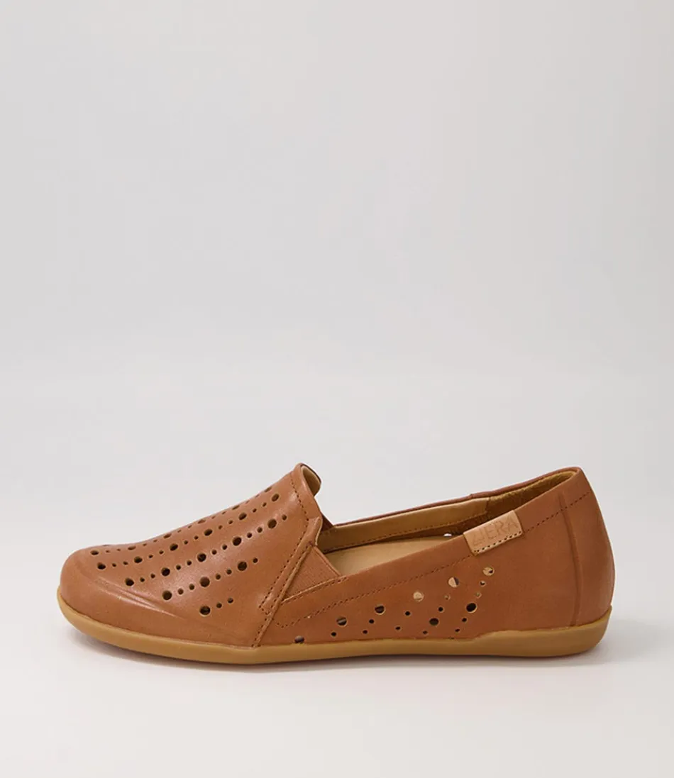 Women ZIERA Loafers<Lagos W Tan Leather Loafers