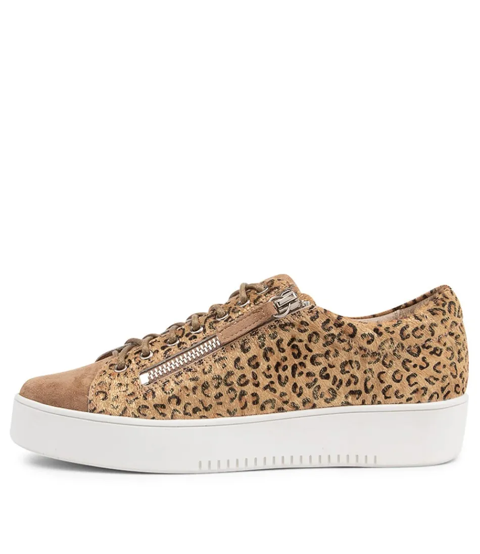 Women DJANGO & JULIETTE Sneakers<Laila Taupe Caramel Suede Sneakers