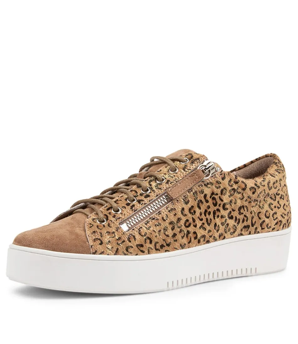 Women DJANGO & JULIETTE Sneakers<Laila Taupe Caramel Suede Sneakers