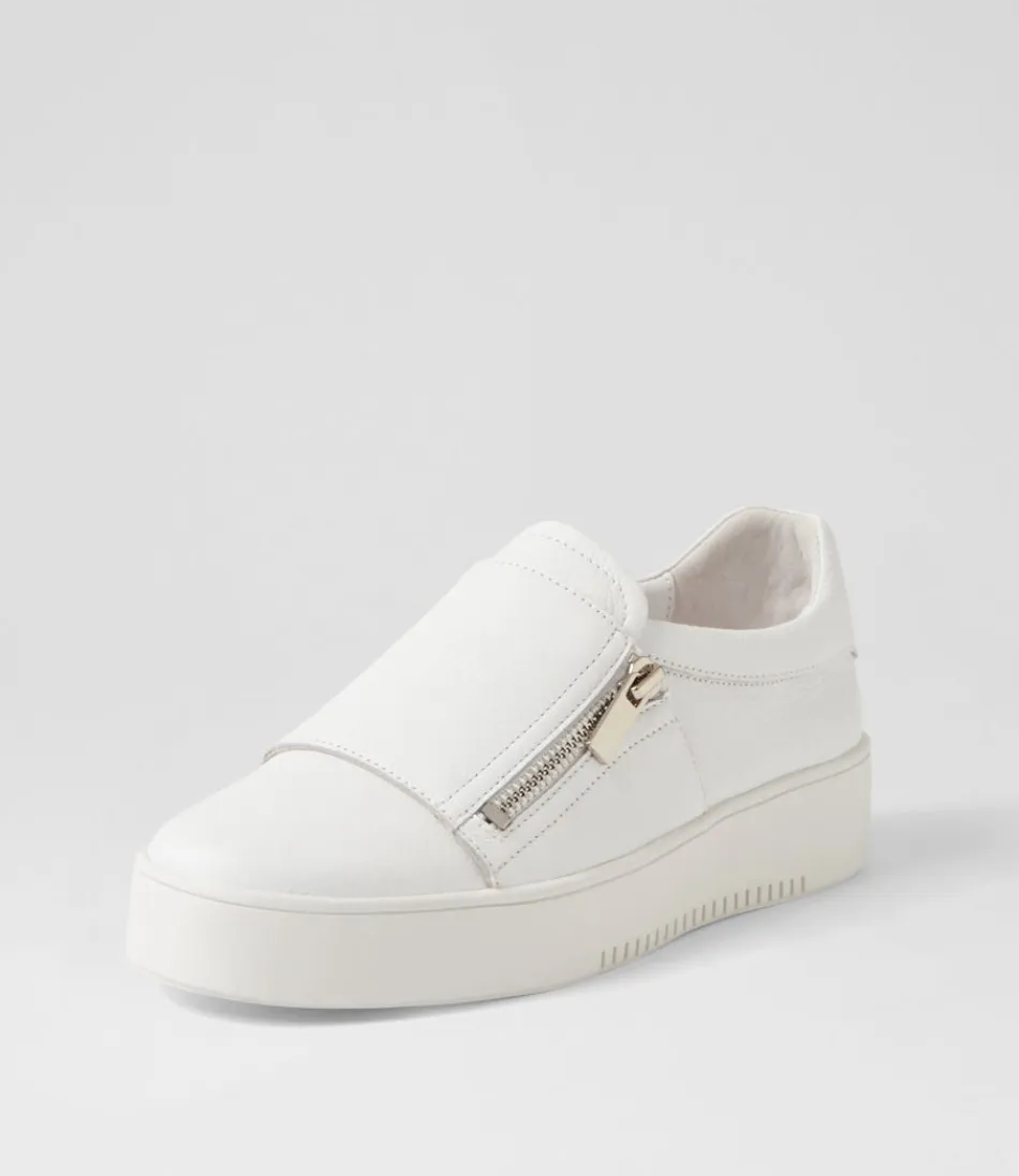 Women DJANGO & JULIETTE Sneakers<Laroon White Leather Sneakers