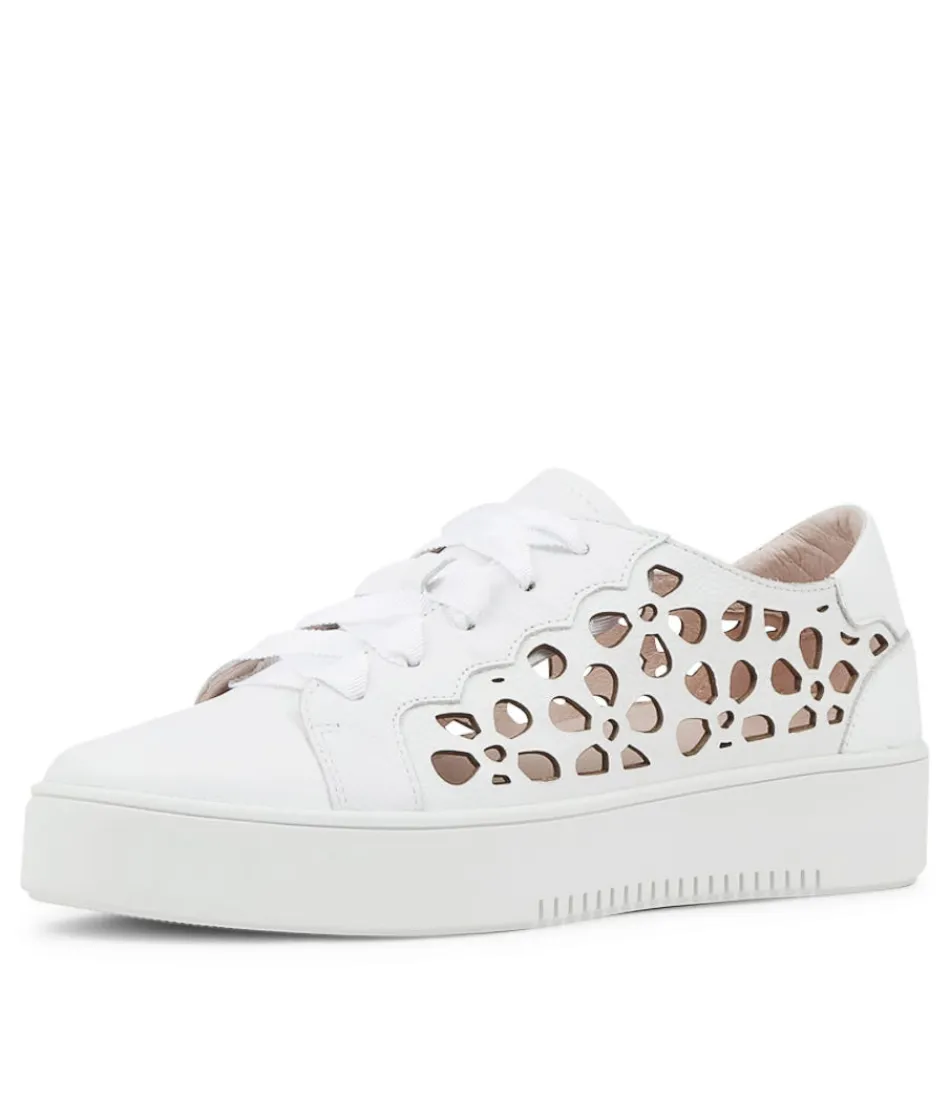 Women MOLLINI Sneakers<Lassin White Leather Sneakers