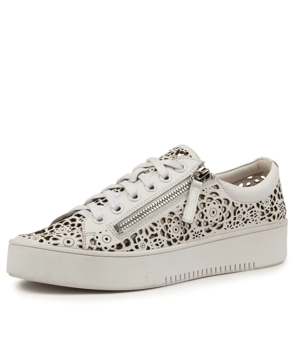 Women DJANGO & JULIETTE Sneakers<Leitha White Leather