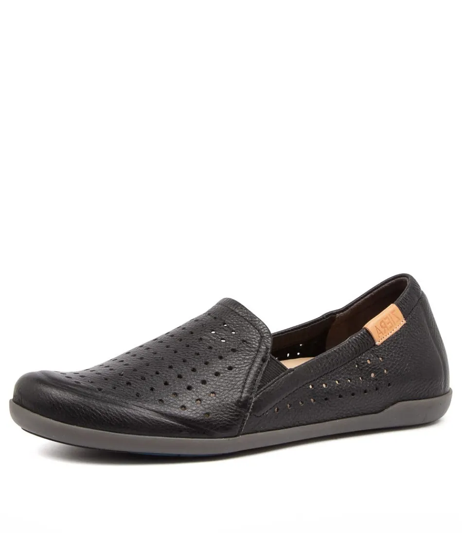 Women ZIERA Loafers<Liana W Black Leather