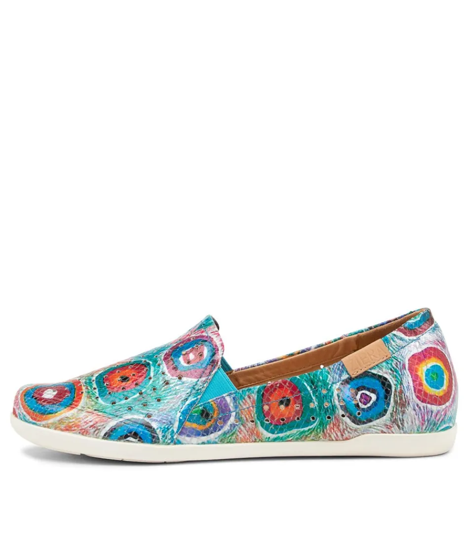 Women ZIERA Comfort<Liana W Bright Patch Multi Loafers