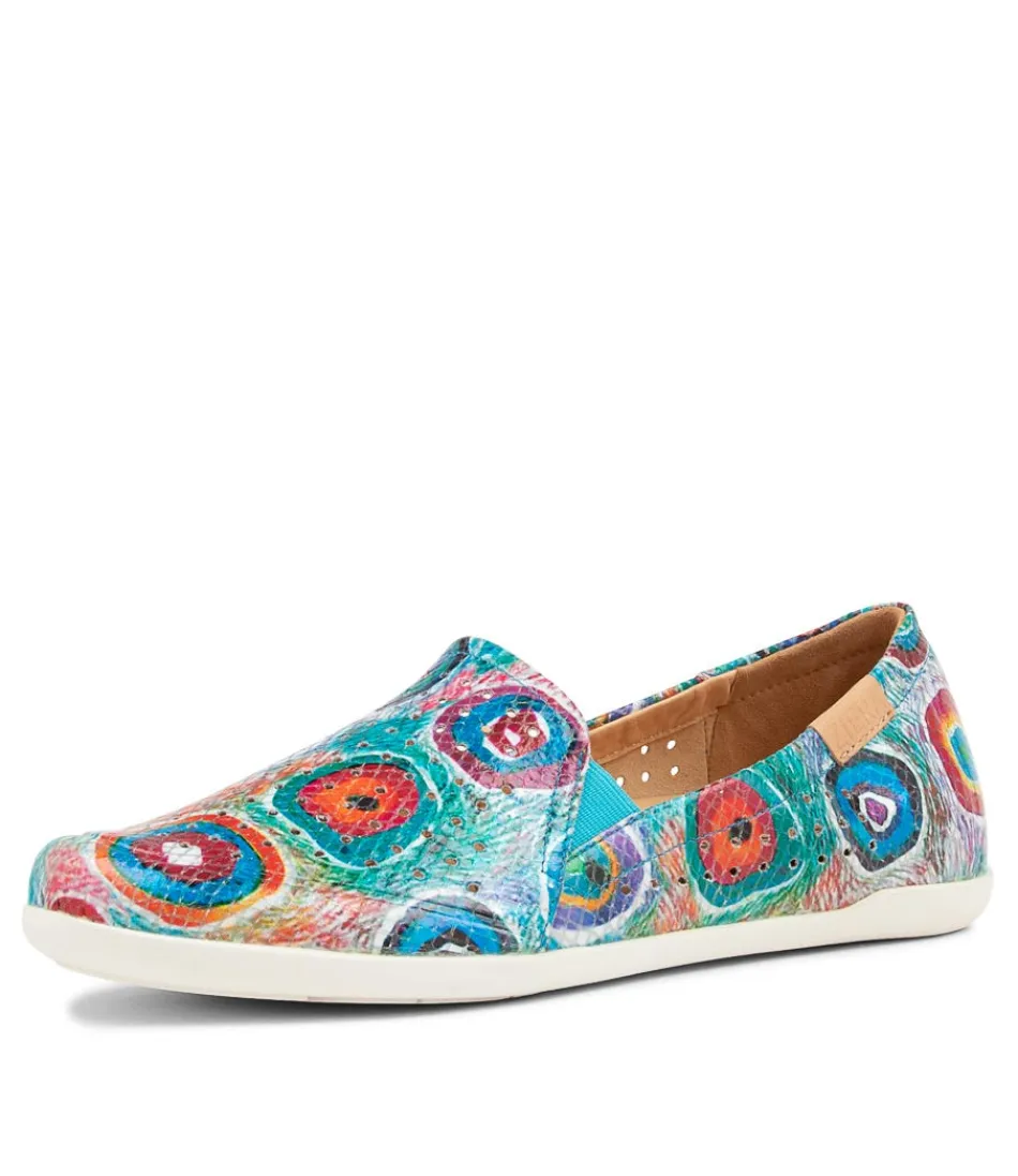 Women ZIERA Comfort<Liana W Bright Patch Multi Loafers