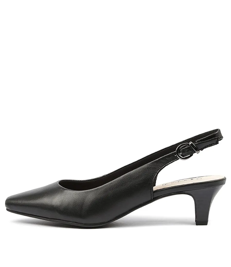 Women SUPERSOFT Comfort<Linden Black Leather