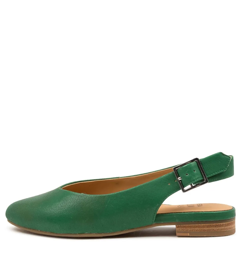 Women ZIERA Comfort<Lisa W Emerald Leather