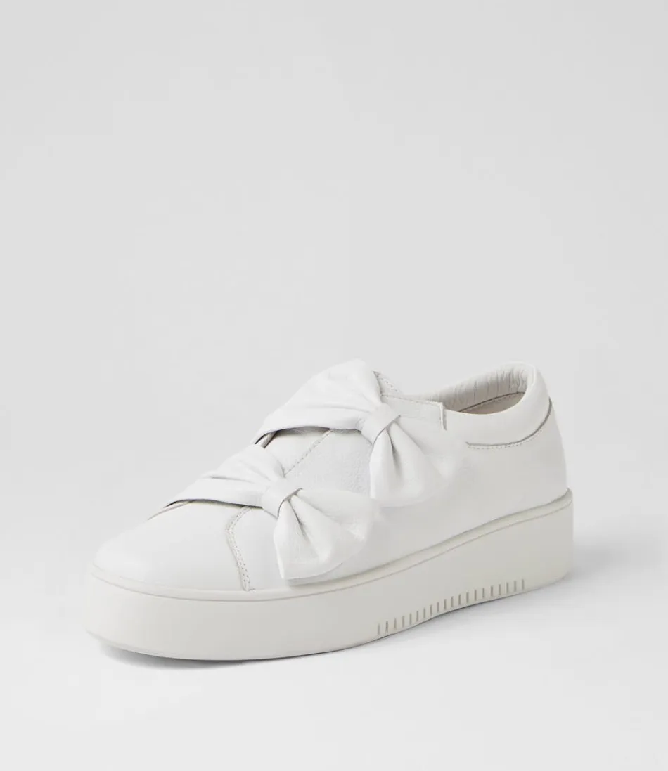 Women DJANGO & JULIETTE Sneakers<Loja White Leather Sneakers