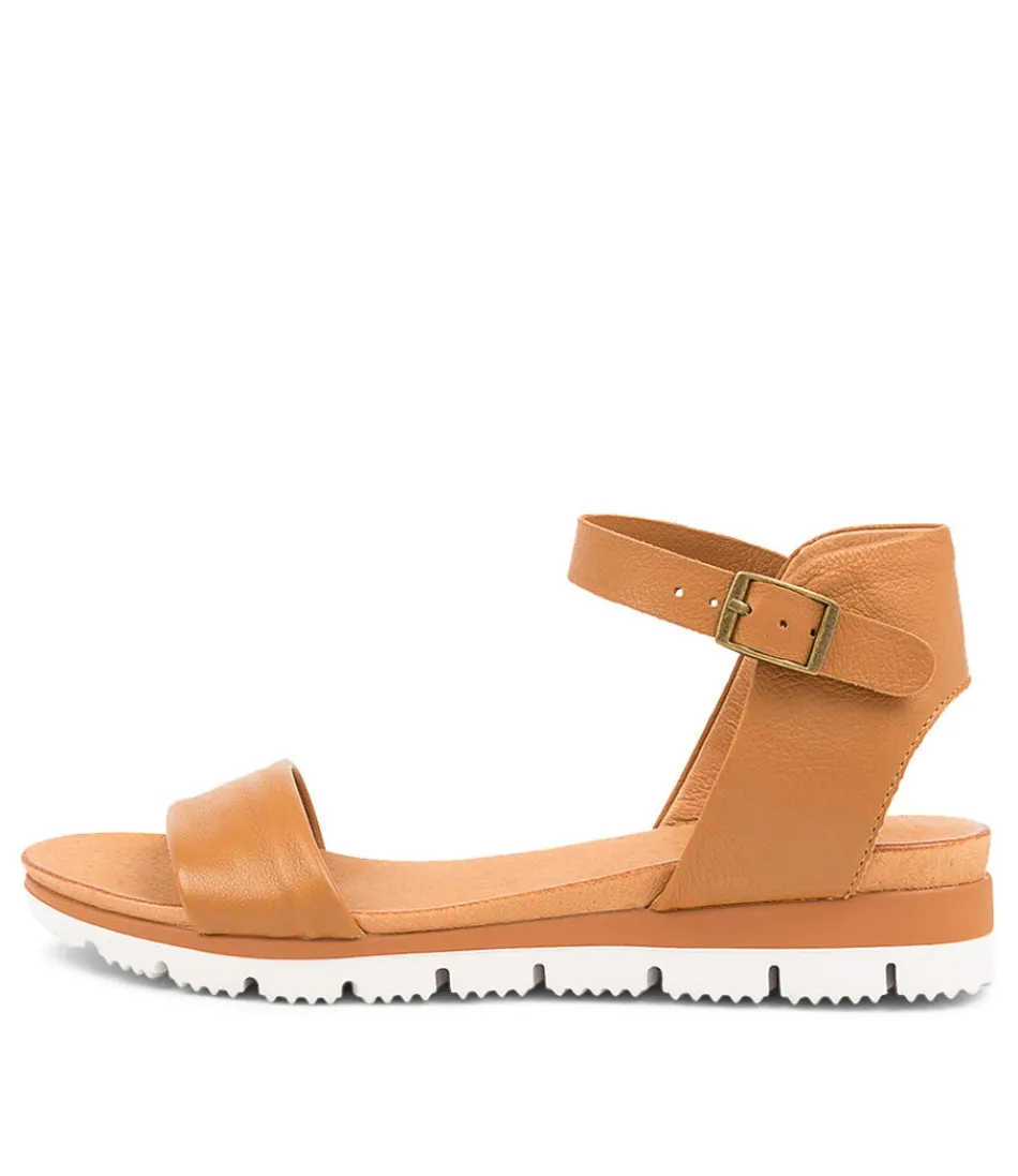 Women DJANGO & JULIETTE Wedges<Londona Dk Tan Leather