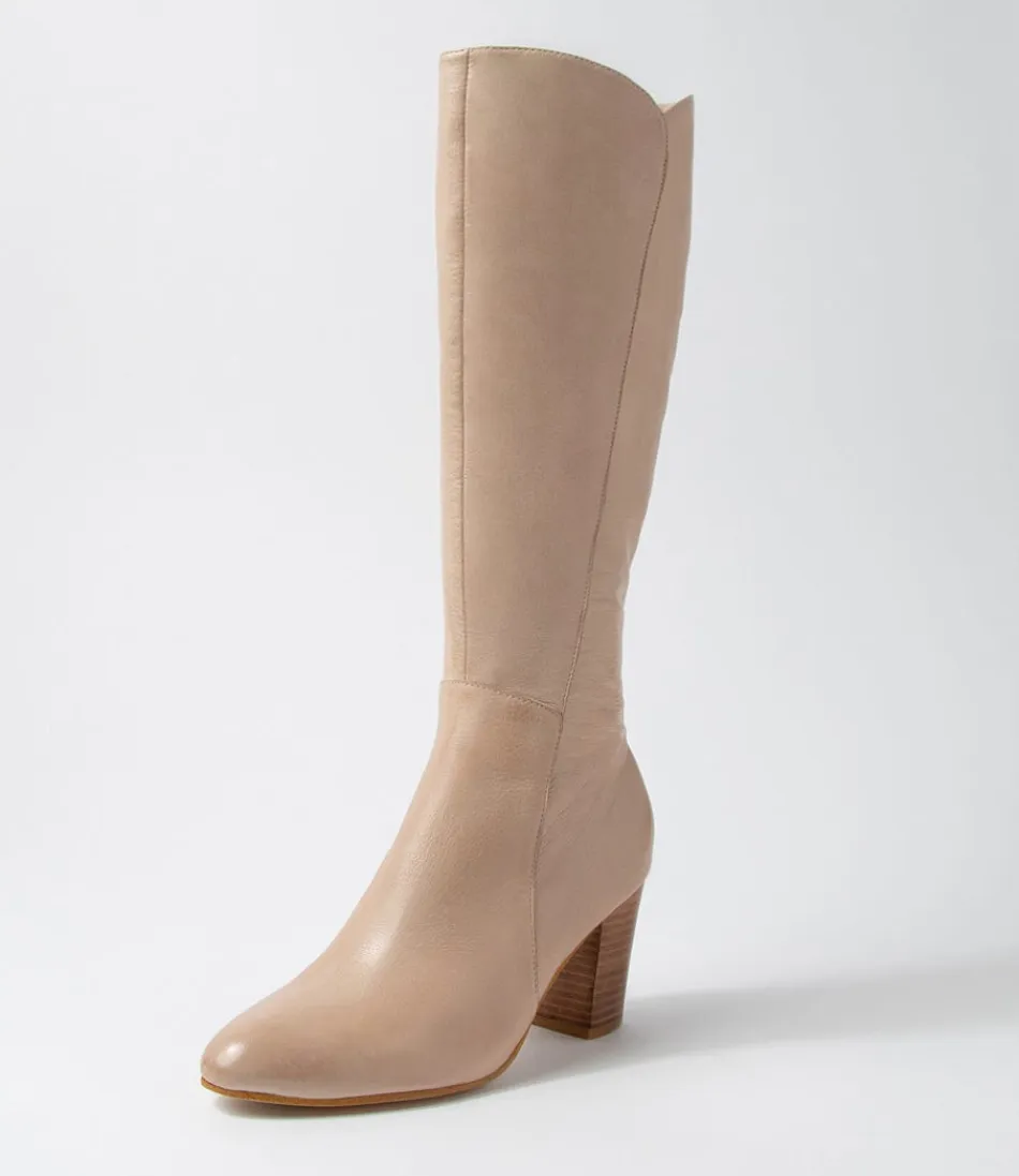 Women DJANGO & JULIETTE Boots<Lonson Cafe Leather Knee High Boots