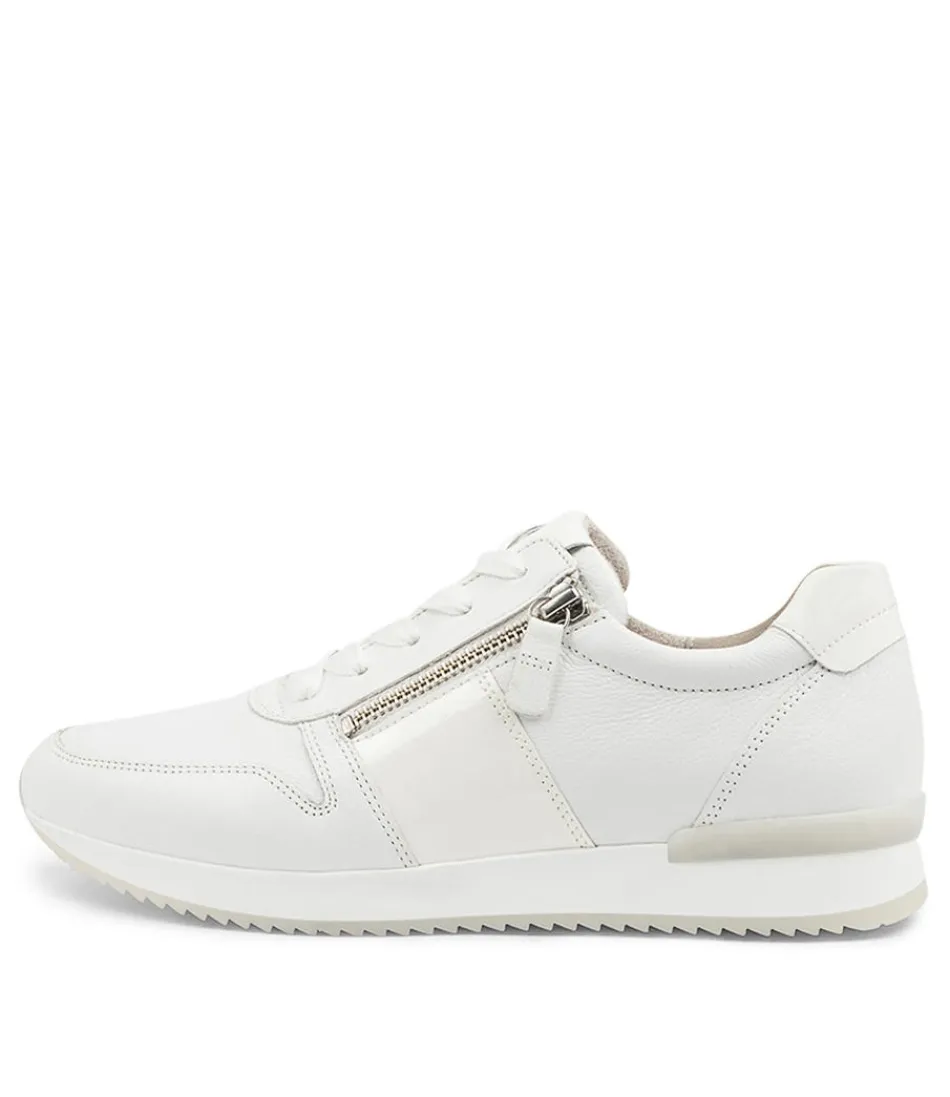 Women GABOR Comfort<Madison Weiss Leather