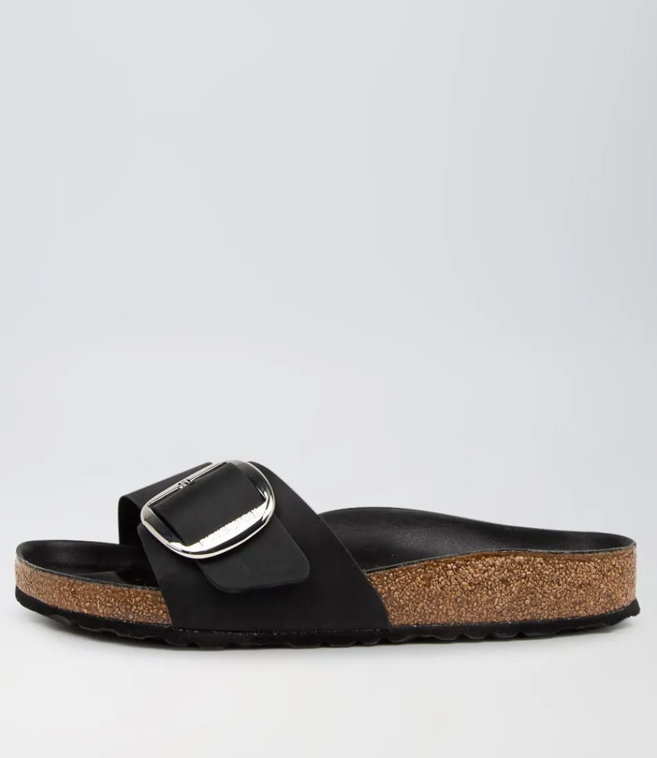 Women BIRKENSTOCK Comfort<Madrid Big Buckle Blk