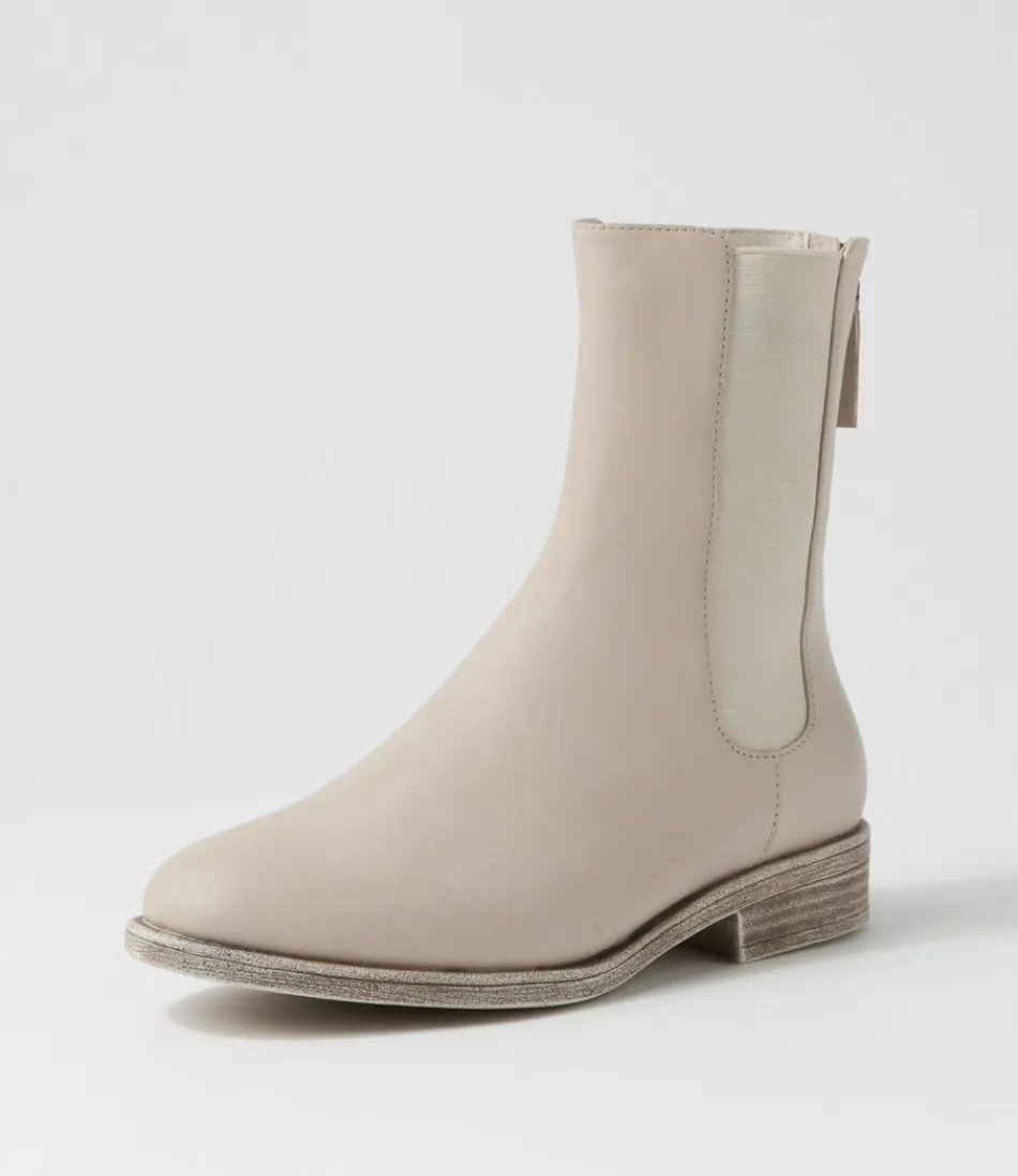 Women DJANGO & JULIETTE Boots<Martela Almond Leather Chelsea Boots