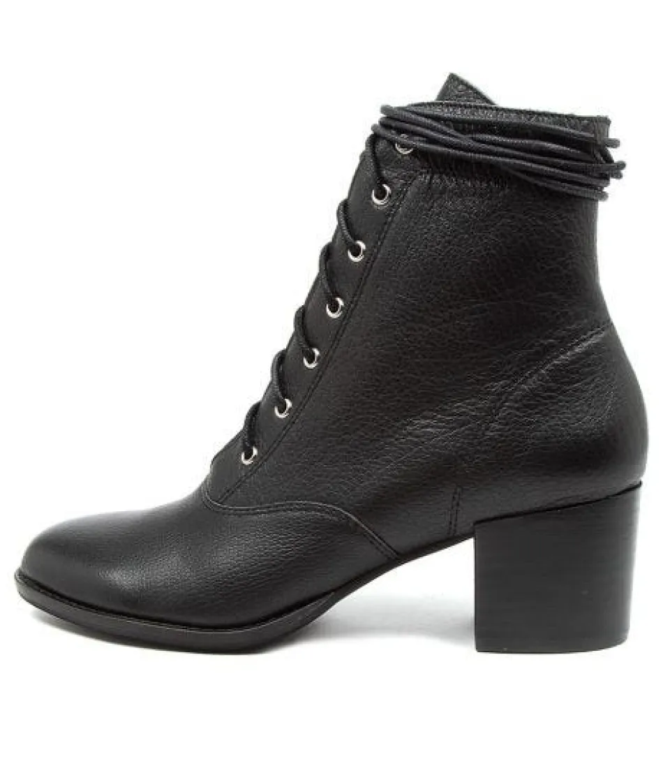 Women DJANGO & JULIETTE Boots<Matza Black-Black Heel