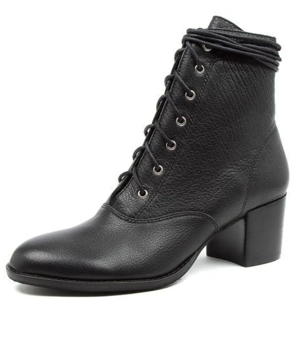 Women DJANGO & JULIETTE Boots<Matza Black-Black Heel