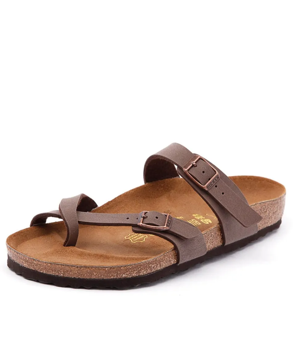 Women BIRKENSTOCK Comfort<Mayari Mocca Birkoflor