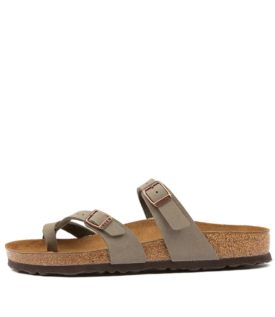 Women BIRKENSTOCK Comfort<Mayari Stone Birkoflor