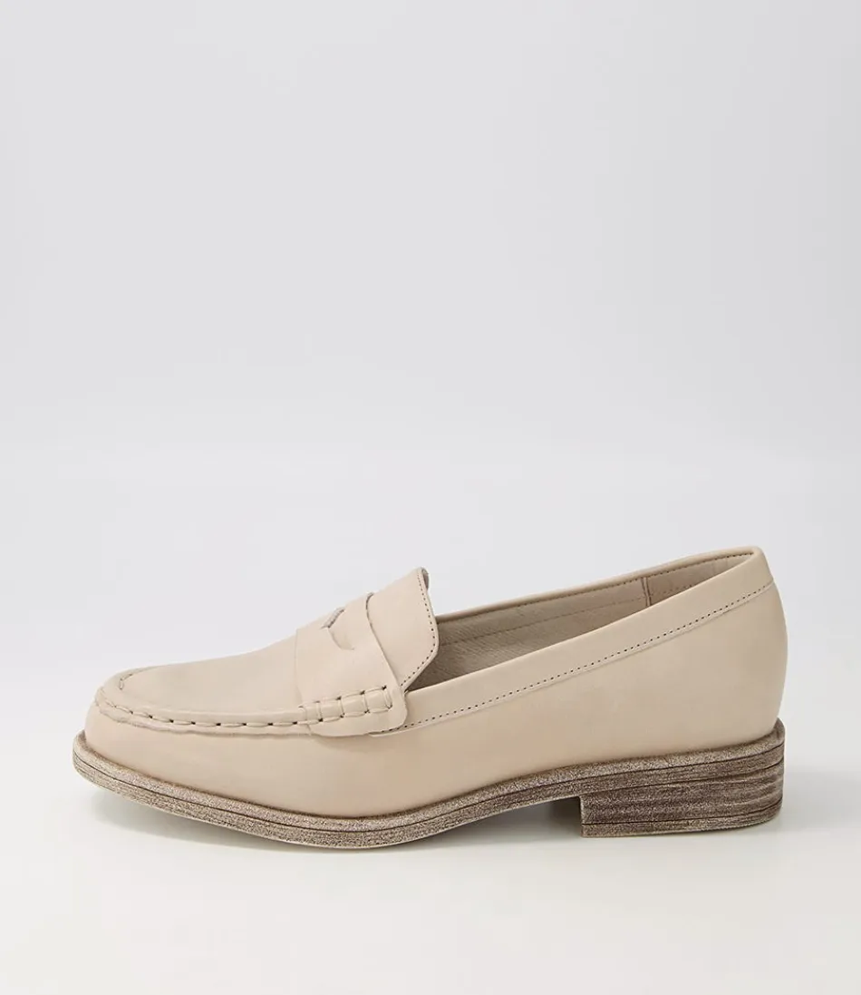 Women DJANGO & JULIETTE Loafers<Messina Almond Leather Loafers