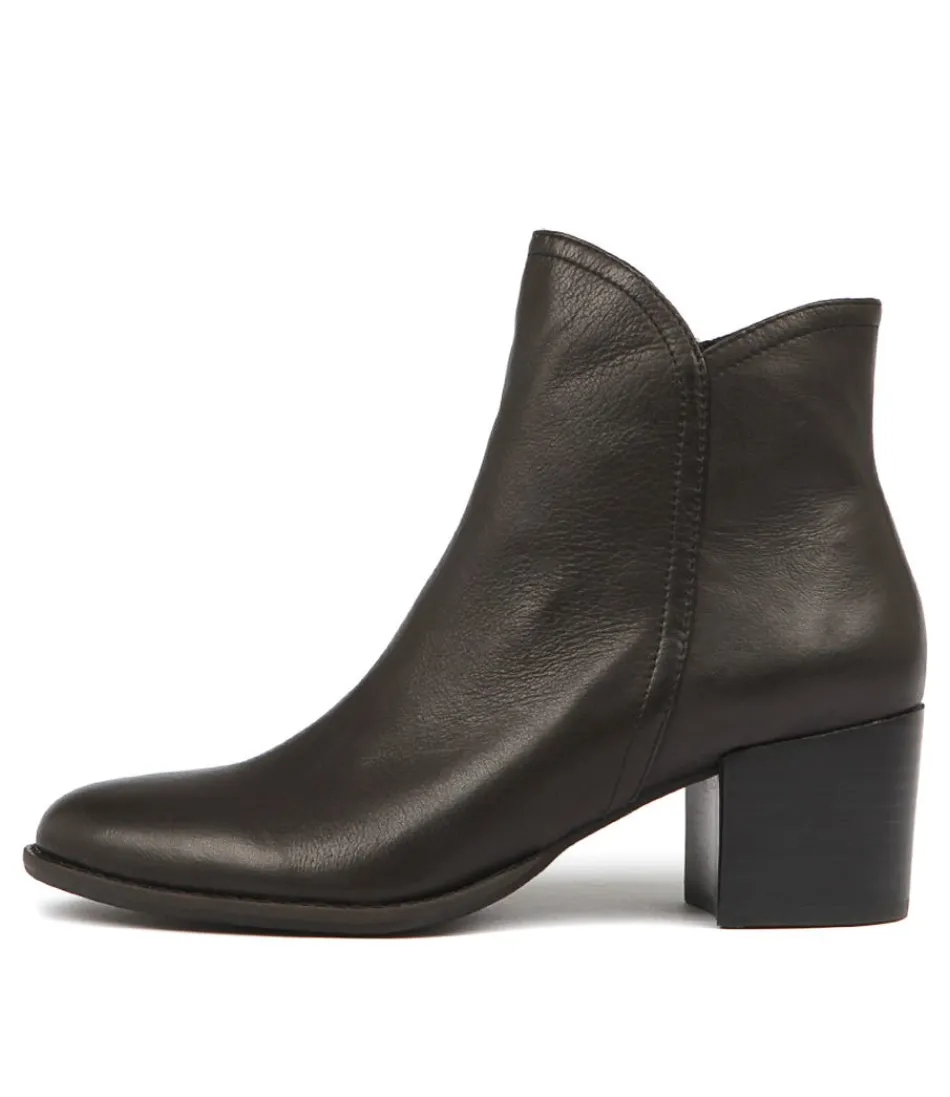 Women DJANGO & JULIETTE Boots<Mockas Black Leather